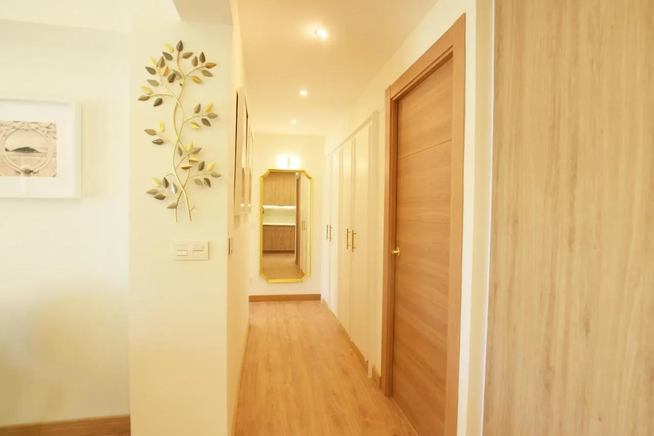 Paradise Luxurious Apartment, Free Parking, 3 Double Rooms, 4 Beds, Terrace, Jacuzzi, New San Sebastián Španělsko